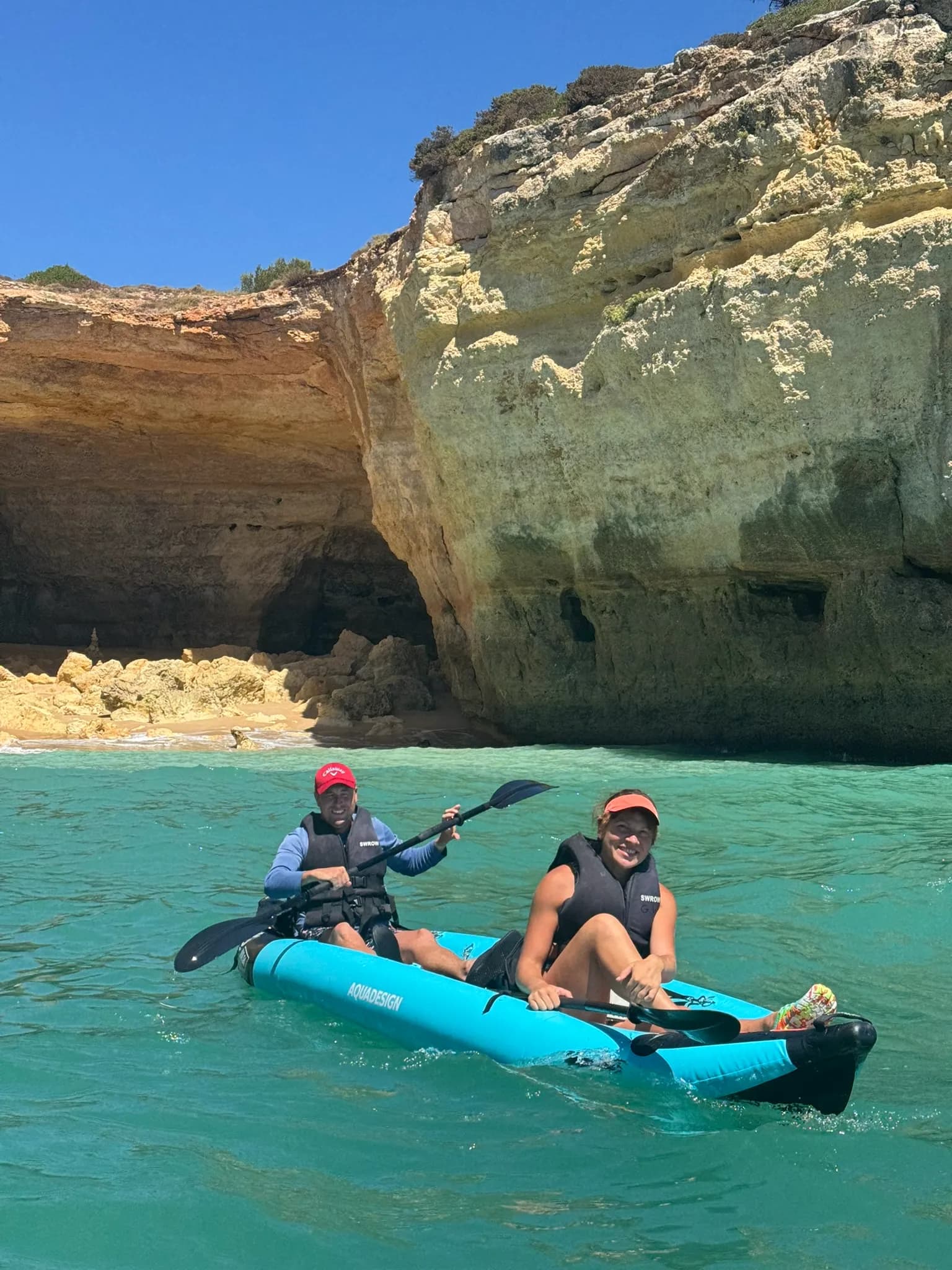 Benagil Cave Kayak Tour & Algarve Coastal Experience 3