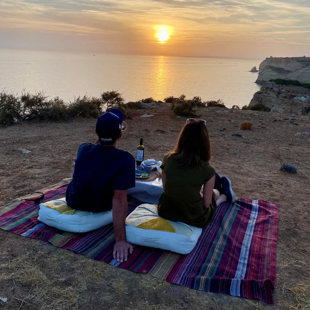 Carvoeiro Sunset Experience with Clifftop Picnic & Wine 1
